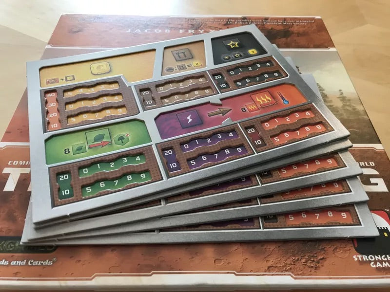The best prices today for Terraforming Mars: Dual Layer Player Boards -  TableTopFinder
